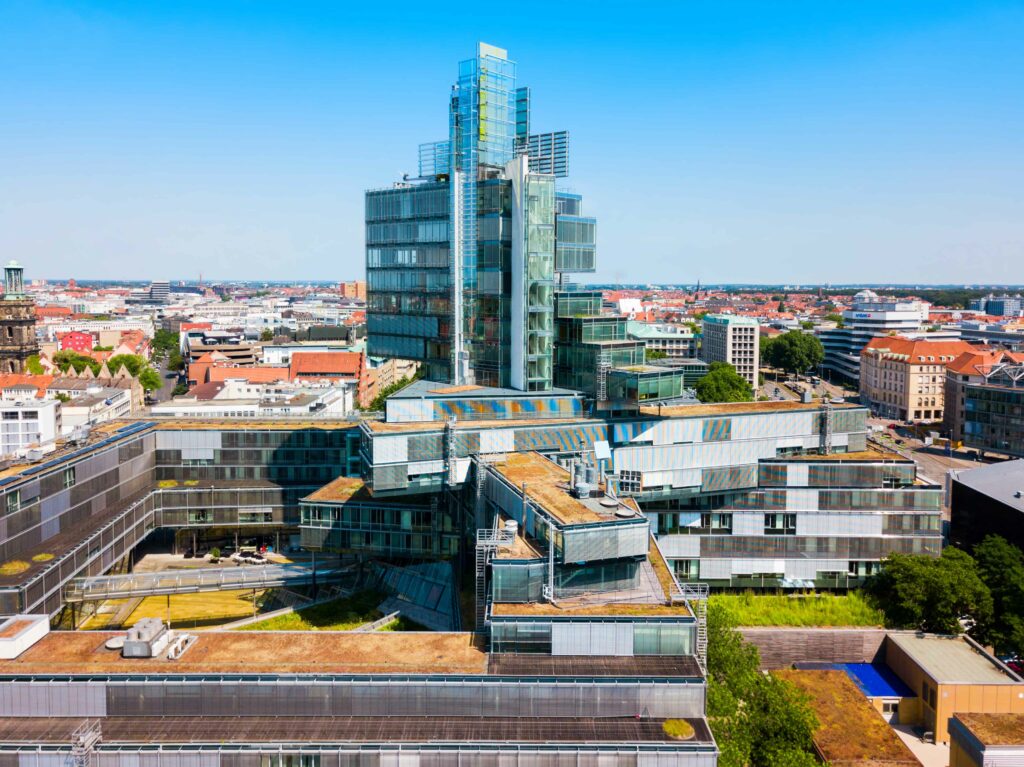 Das Verwaltungsgebäude der Nord/LB am Aegidientorplatz ist ein architektonisches Ereignis. Foto: saiko3p/stockAdobe.com