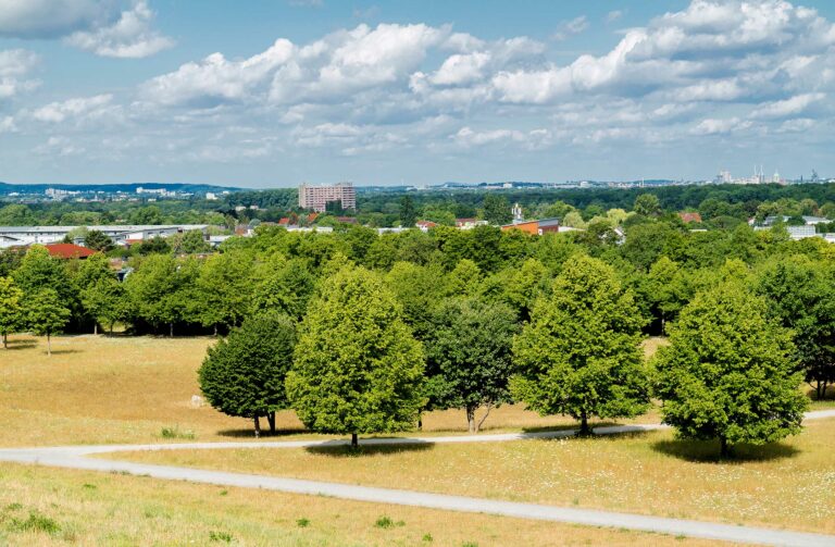 Blick vom Kronsberg auf Hannover Foto: Emil Lazar/stockAdobe.com